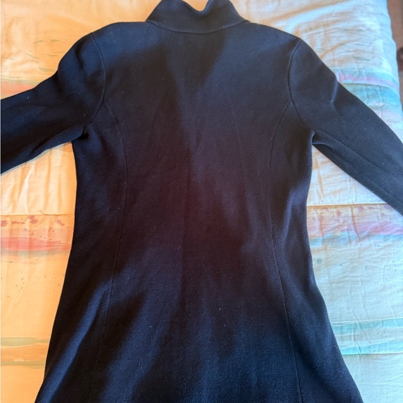 Black Blazer with Button Detail - Picture 8 of 10